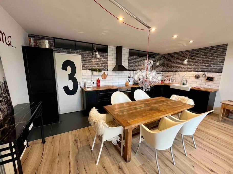 Rare ! Loft Atypique Centre-Ville Parking Jardin Reims Ngoại thất bức ảnh