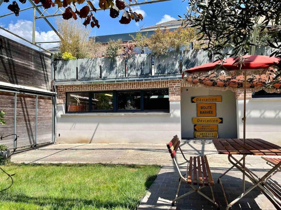 Rare ! Loft Atypique Centre-Ville Parking Jardin Reims Ngoại thất bức ảnh