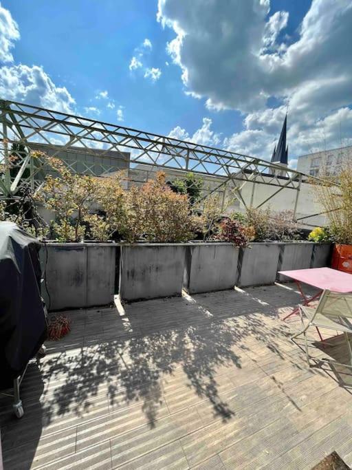 Rare ! Loft Atypique Centre-Ville Parking Jardin Reims Ngoại thất bức ảnh