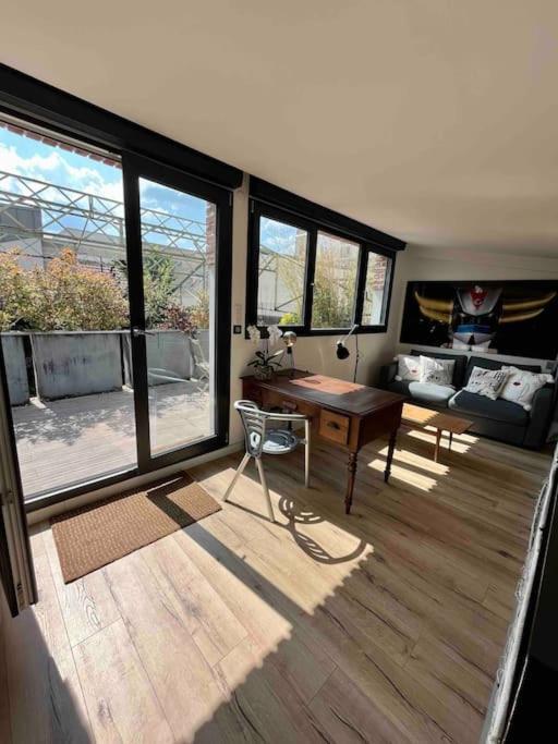 Rare ! Loft Atypique Centre-Ville Parking Jardin Reims Ngoại thất bức ảnh