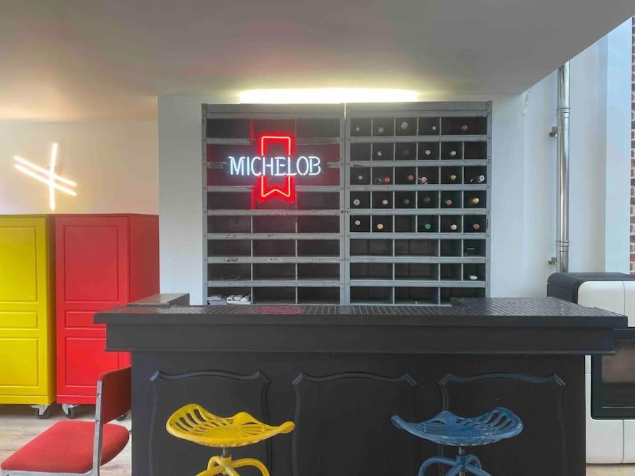 Rare ! Loft Atypique Centre-Ville Parking Jardin Reims Ngoại thất bức ảnh