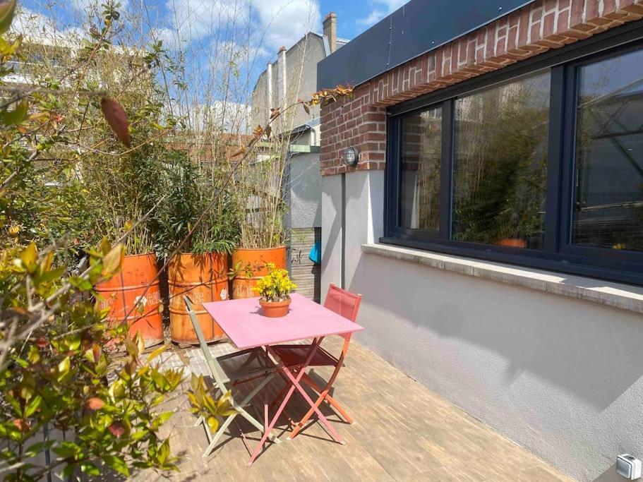 Rare ! Loft Atypique Centre-Ville Parking Jardin Reims Ngoại thất bức ảnh