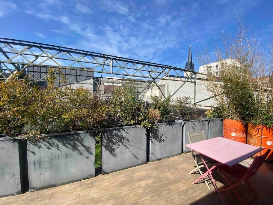 Rare ! Loft Atypique Centre-Ville Parking Jardin Reims Ngoại thất bức ảnh