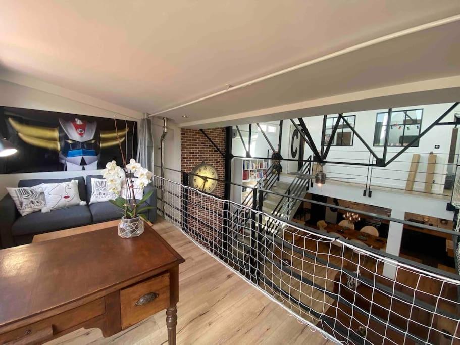 Rare ! Loft Atypique Centre-Ville Parking Jardin Reims Ngoại thất bức ảnh