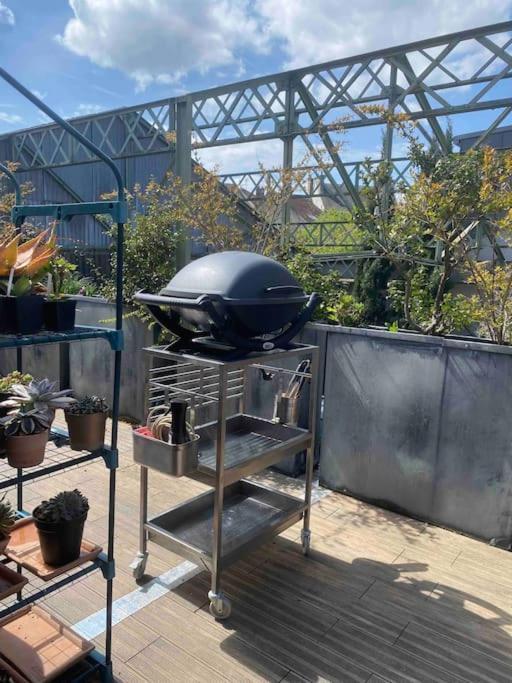 Rare ! Loft Atypique Centre-Ville Parking Jardin Reims Ngoại thất bức ảnh