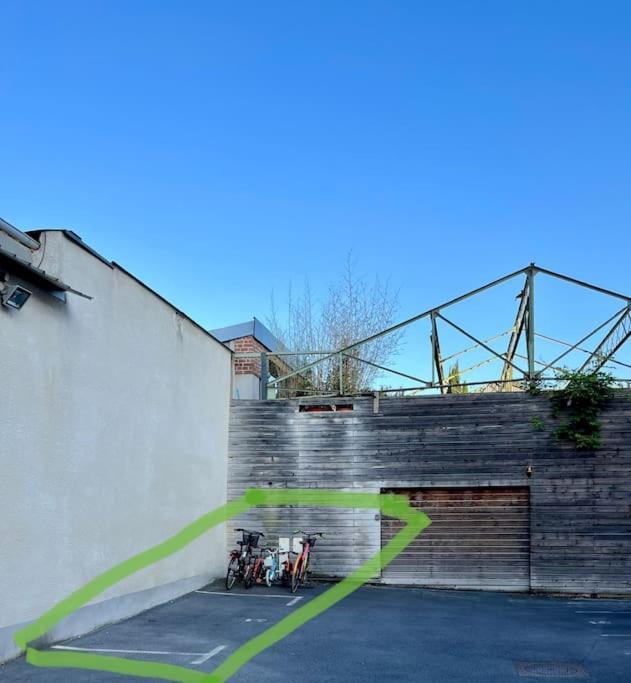 Rare ! Loft Atypique Centre-Ville Parking Jardin Reims Ngoại thất bức ảnh